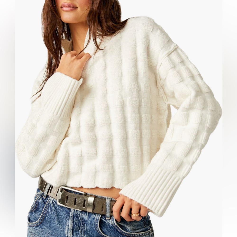 Free People Care Soul Searcher
Mock Neck Sweater - never worn